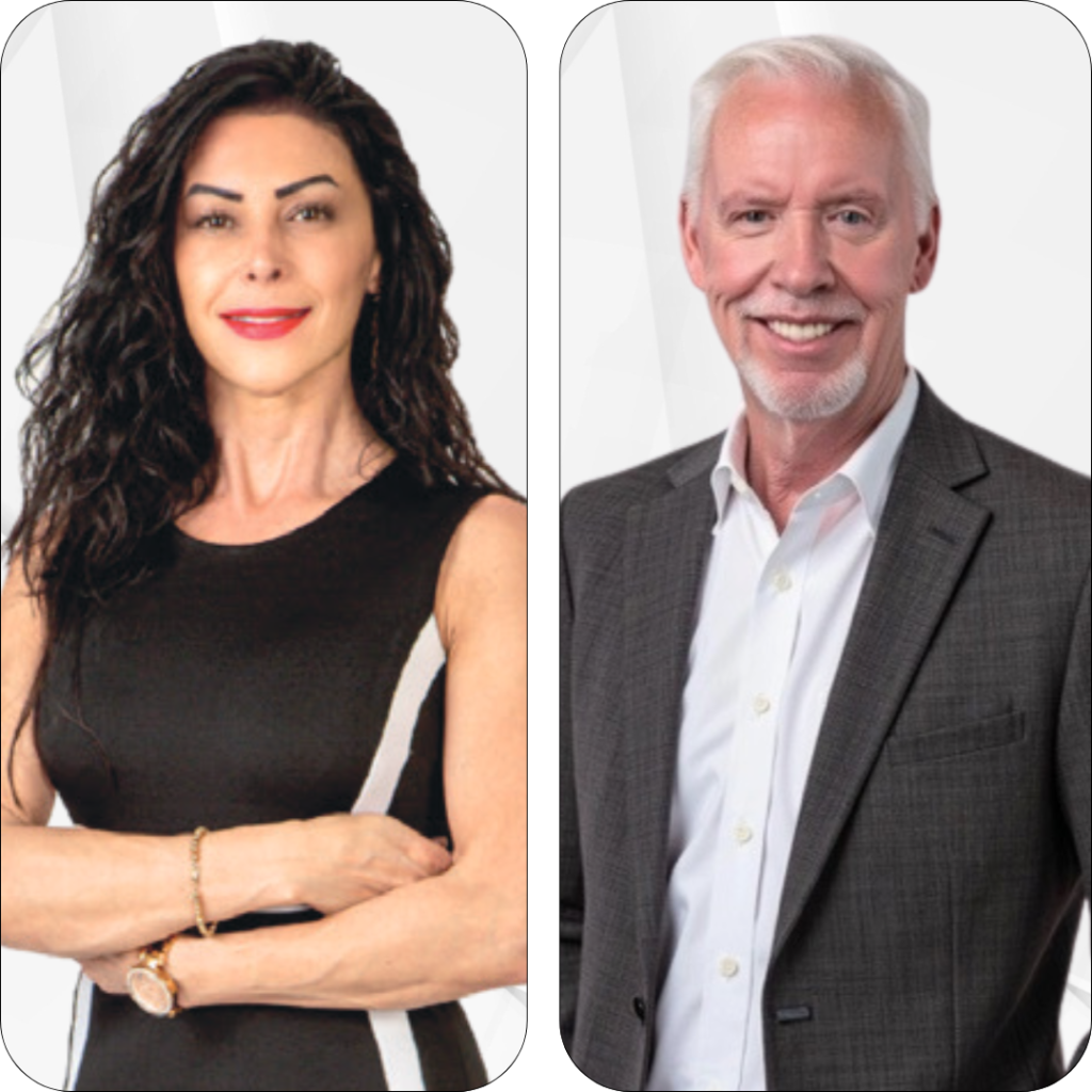 Shirin Alipanah and Rich Johnson