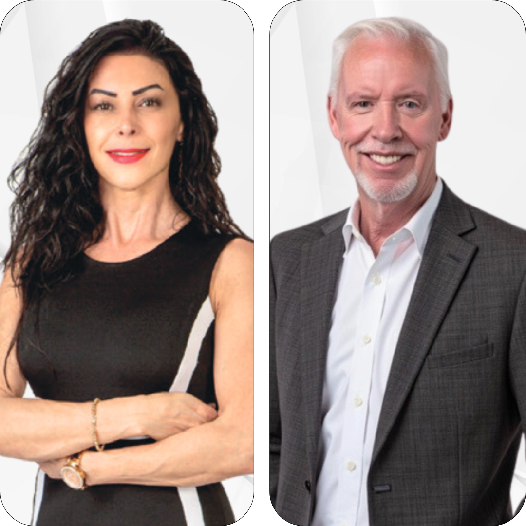 Shirin Alipanah and Rich Johnson